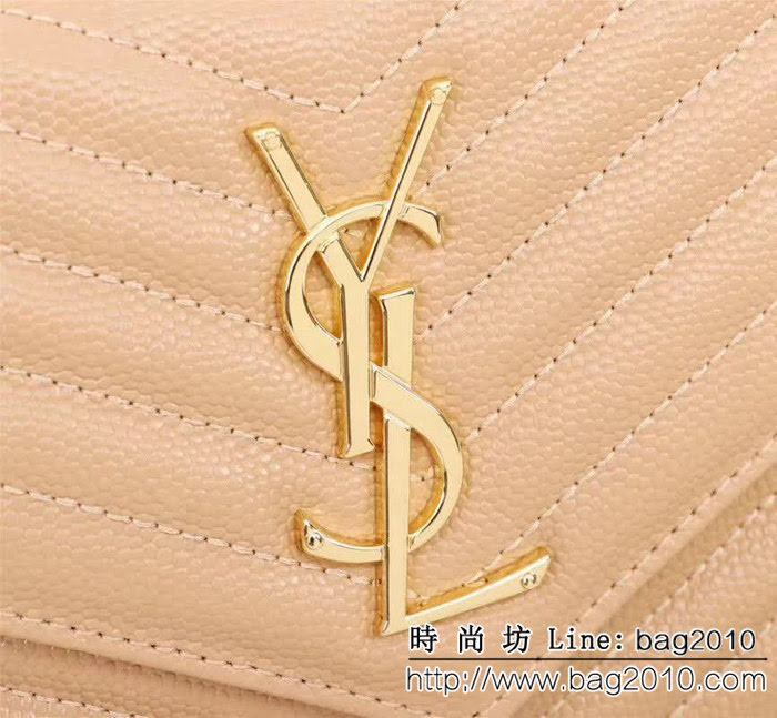 YSL聖羅蘭 爆款 魚子醬牛皮鏈條小包 可當手包用 26801 YAS1259